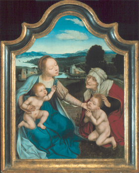 Virgin and Child with Saints Elizabeth and John the Baptist